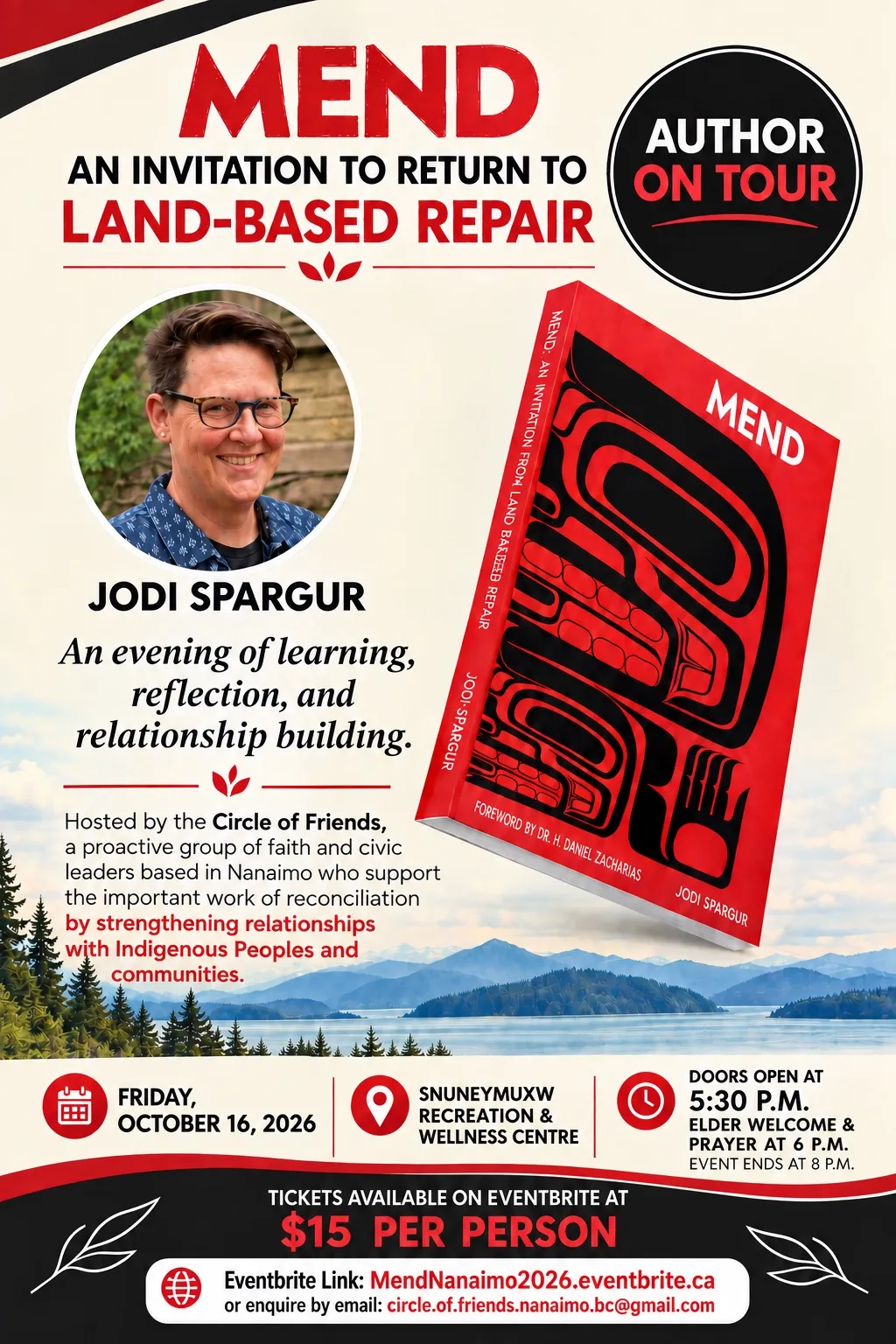 Poster for Mend: An Invitation to Return to Land-Based Repair