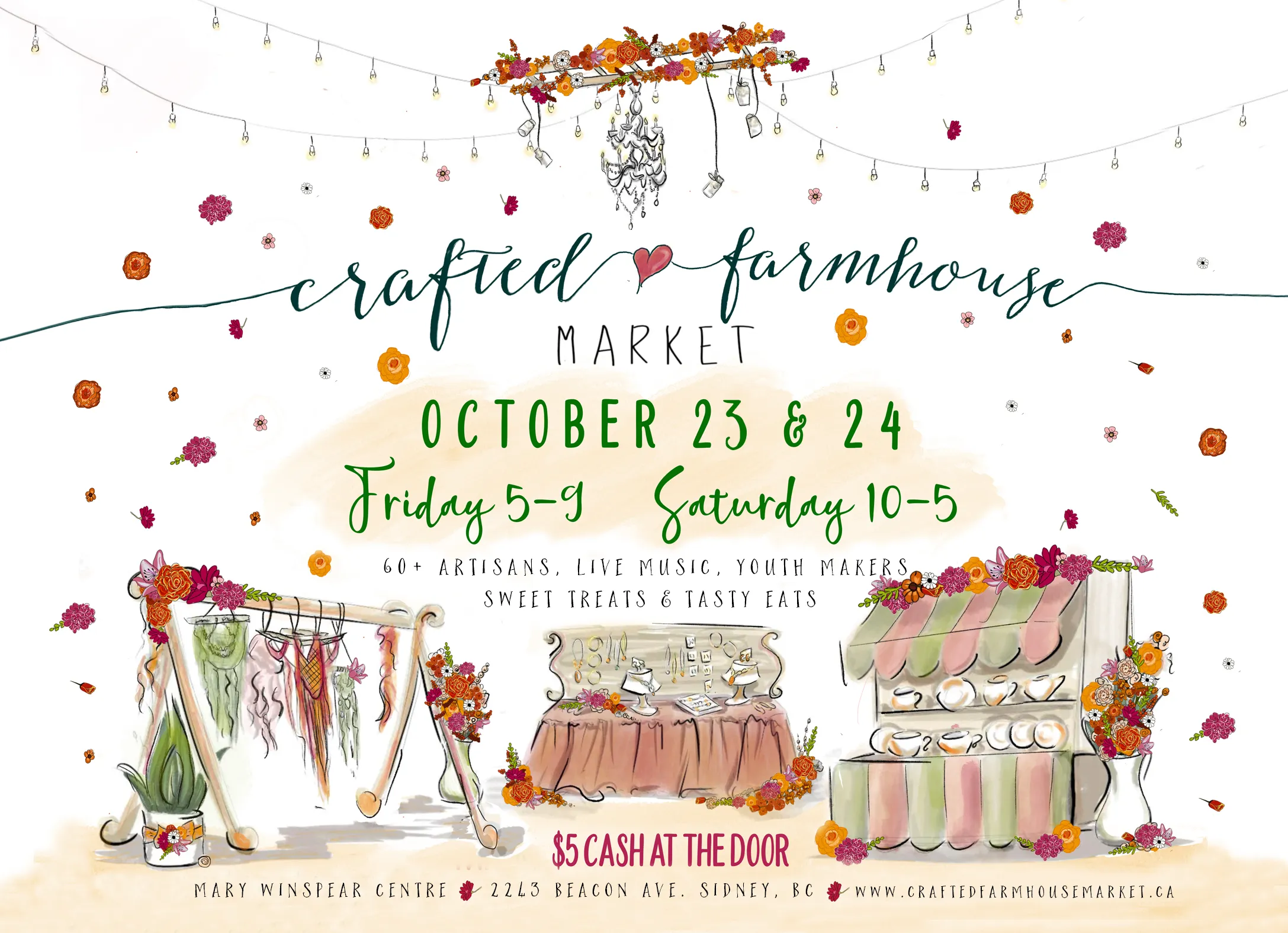 Poster for Crafted Farmhouse Market